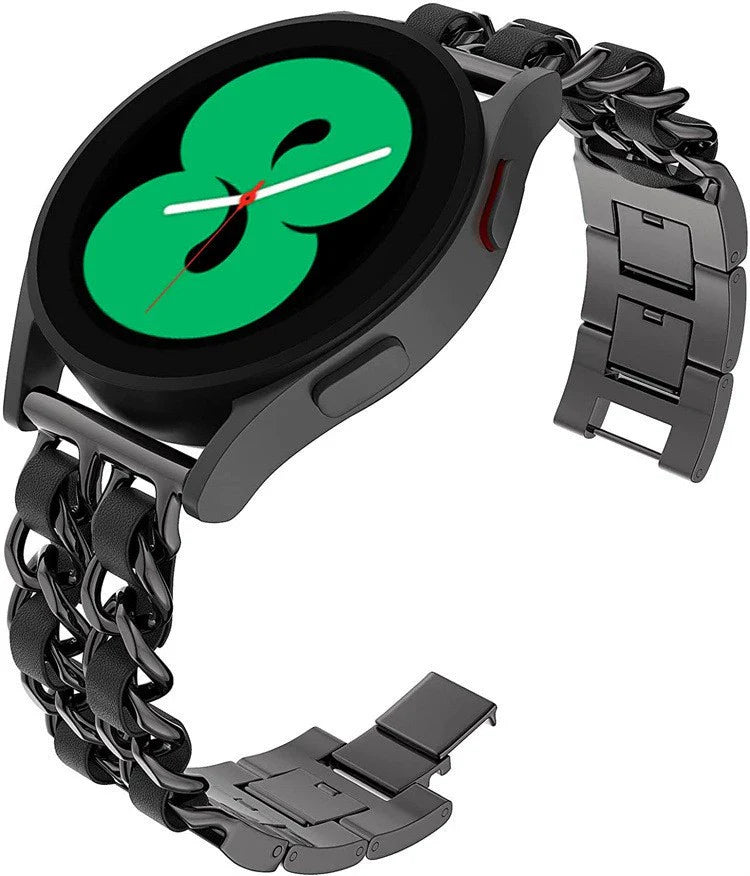 Casezly Metal Chain Strap for Samsung Galaxy Watch 4/5/6