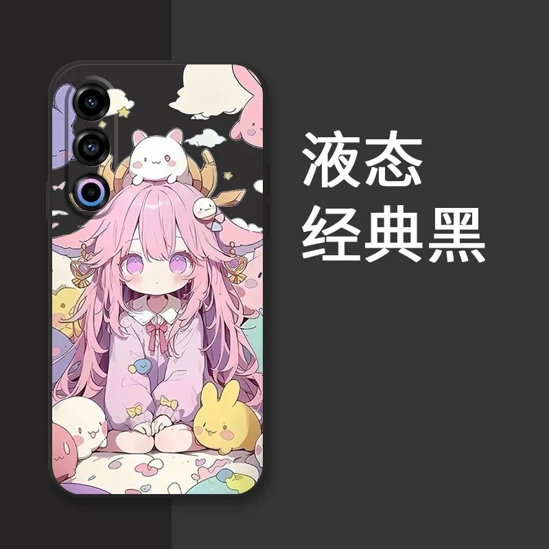 Casezly Samsung S23 Case - Cute Anime Design, Anti-Drop