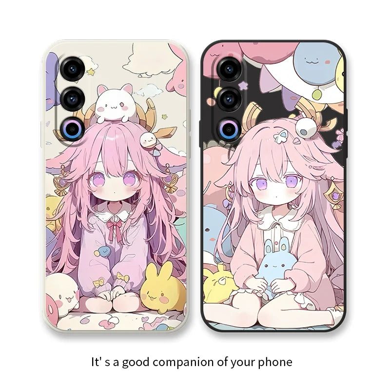 Casezly Samsung S23 Case - Cute Anime Design, Anti-Drop