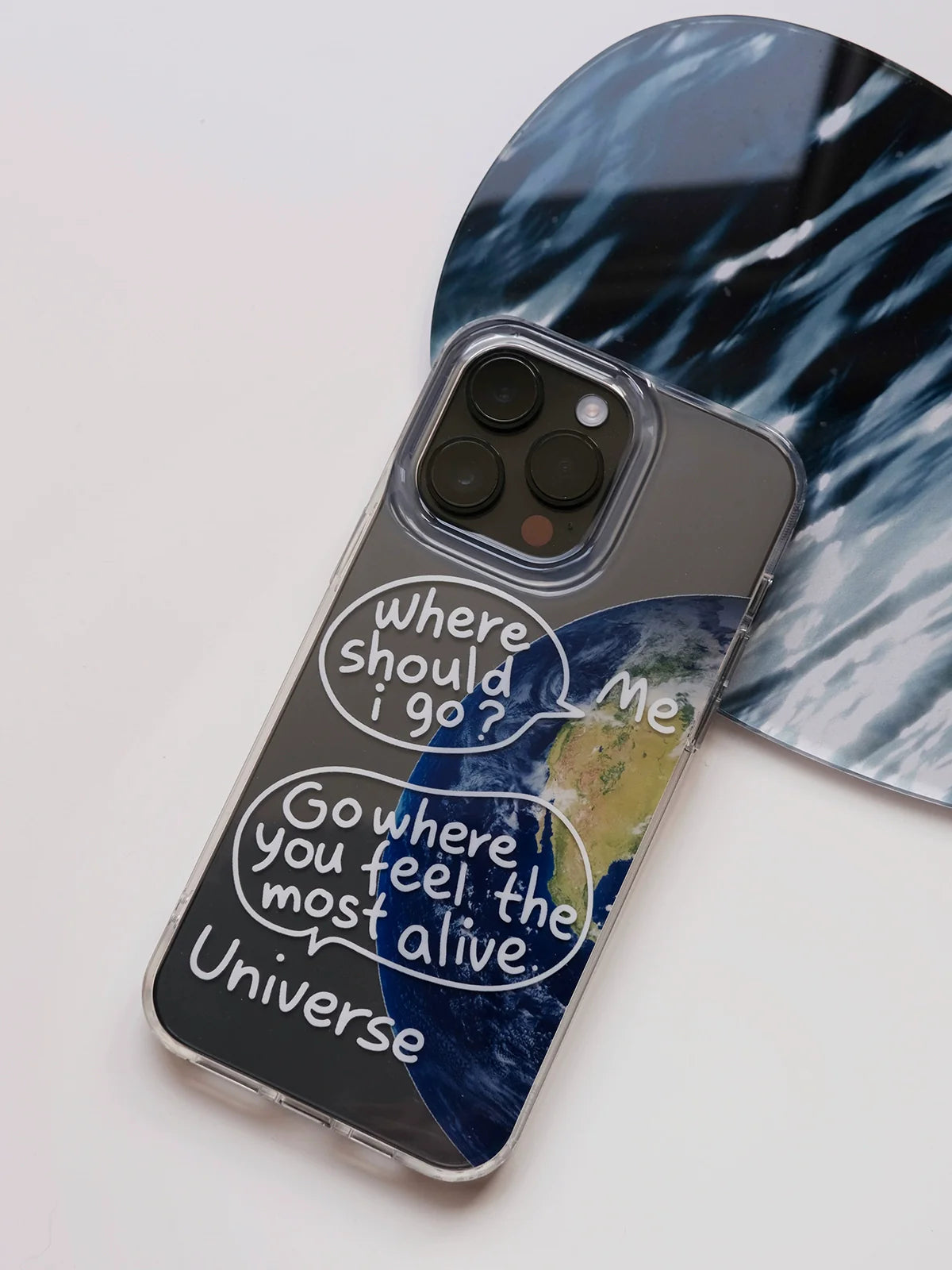 Casezly Universe Dialogue Dual-Layer IMD iPhone 15 Pro Max Case