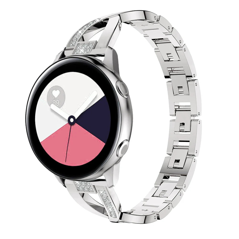 Casezly Diamond Steel Band for Samsung Galaxy Watch