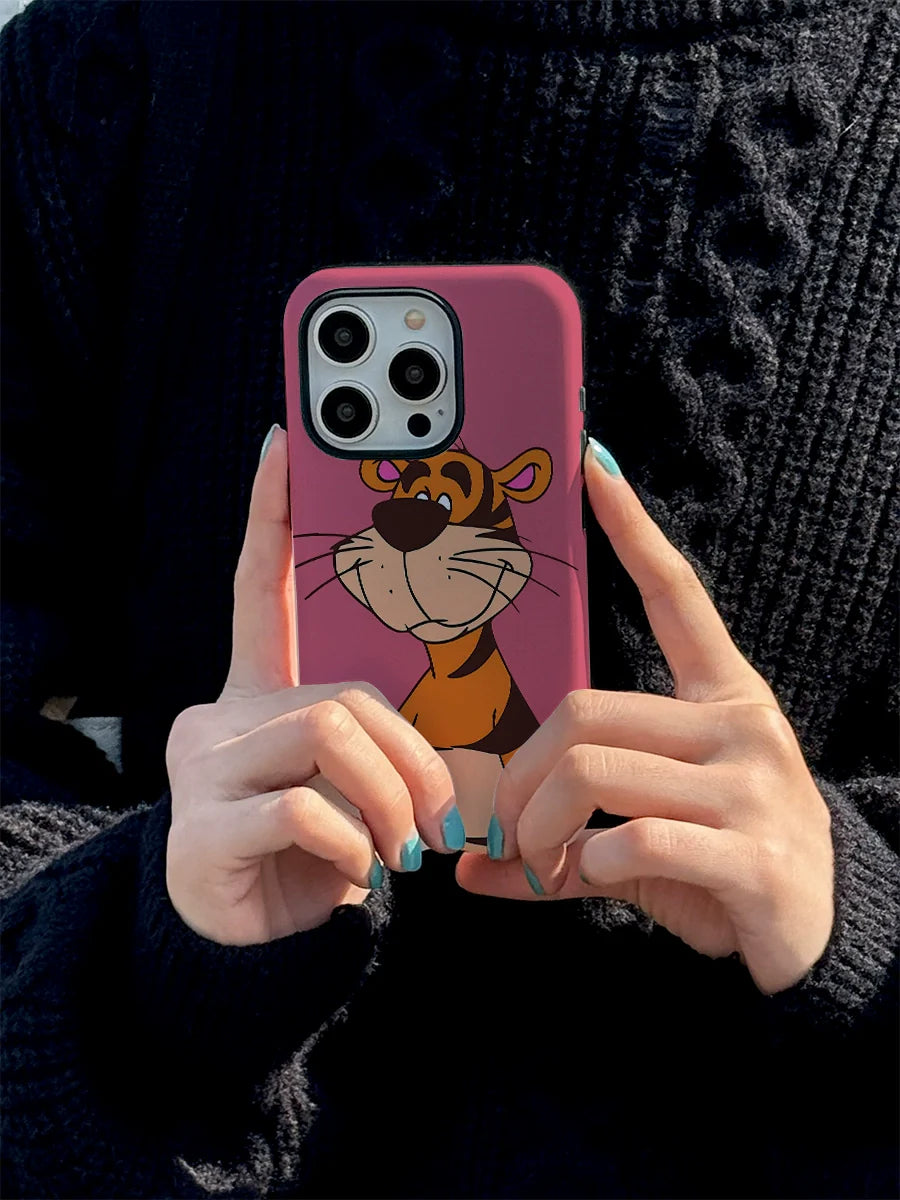 Casezly Fashionable Ins Style Tiger iPhone Case iPhone 15/12/13/14 Pro Max