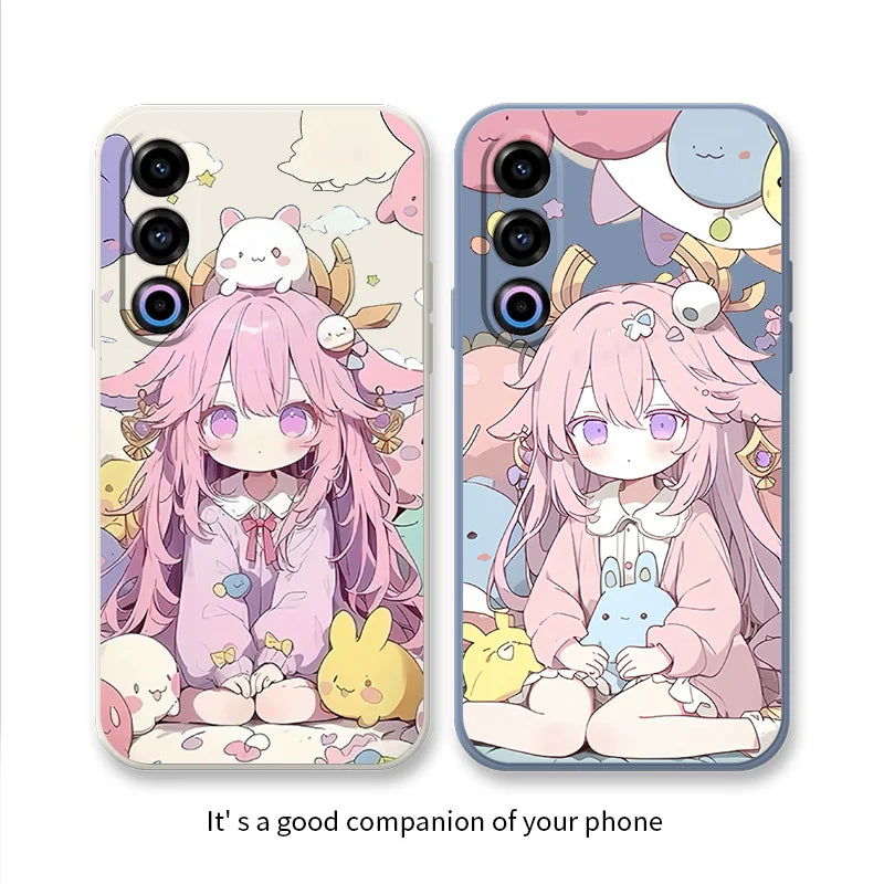 Casezly Samsung S23 Case - Cute Anime Design, Anti-Drop