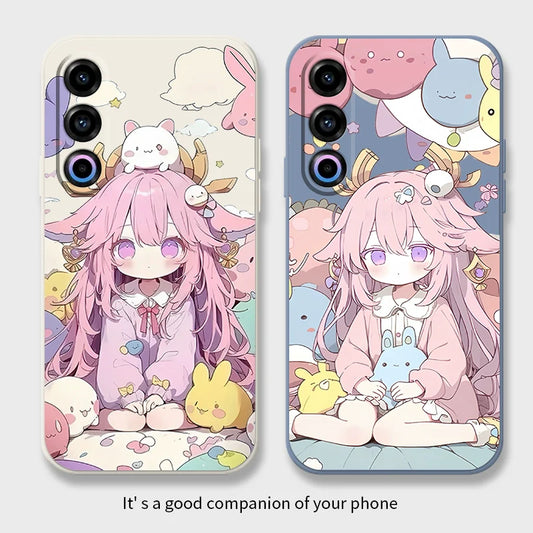 Casezly Samsung S23 Case - Cute Anime Design, Anti-Drop