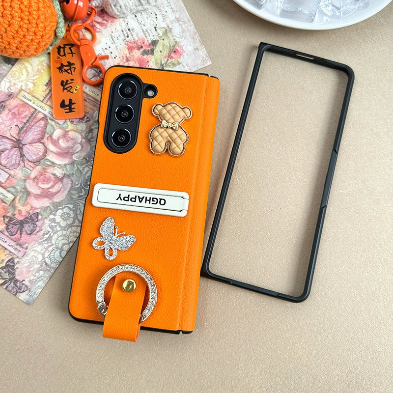 Casezly Magnetic Case with Stand for Samsung Galaxy Z Fold 6/5/4