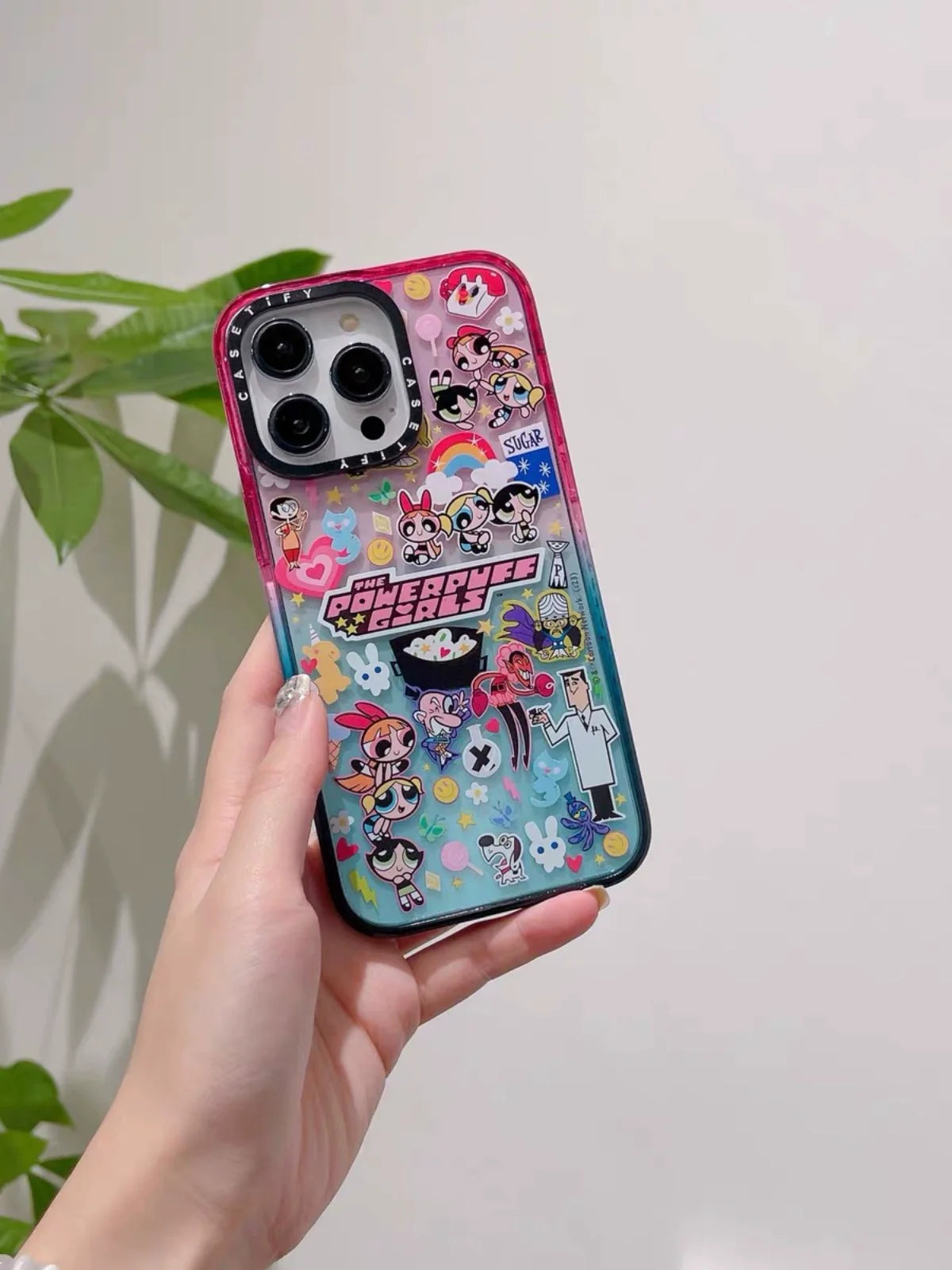 Casezly CASETiFY Flying Girl Cotton Candy 15Pro iPhone 14ProMax