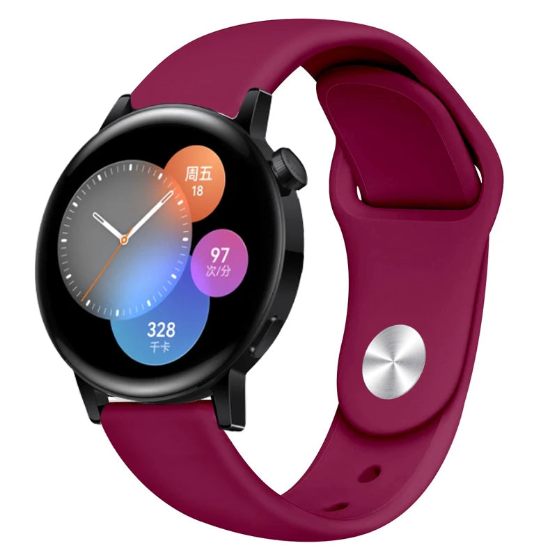 Casezly Silicone Band for Samsung Watch7/6/5Pro/4/3/Active2