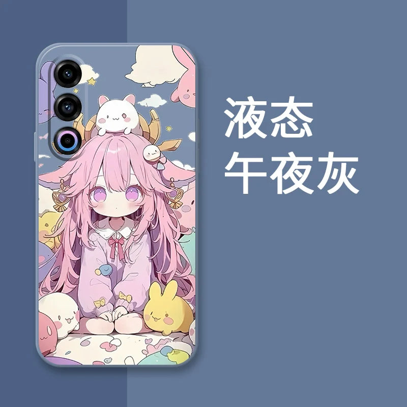 Casezly Samsung S23 Case - Cute Anime Design, Anti-Drop