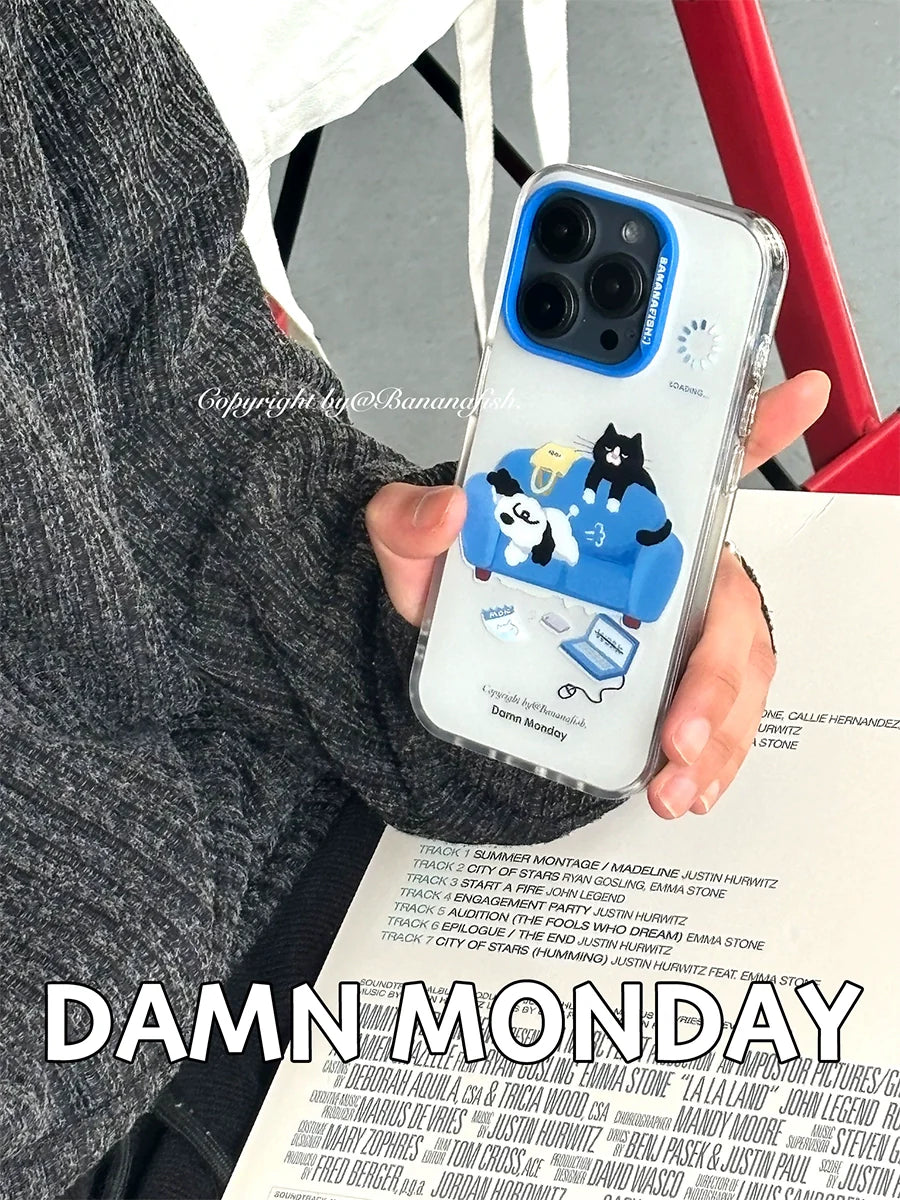 Casezly Monday Syndrome iPhone Case - IMD Matte Protection