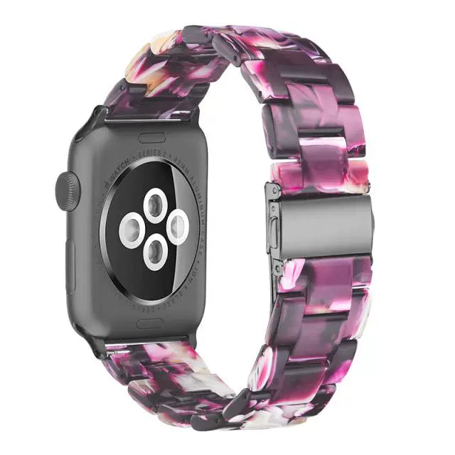 Casezly Apple Watch Resin Band for iWatch 41-49mm, Samsung