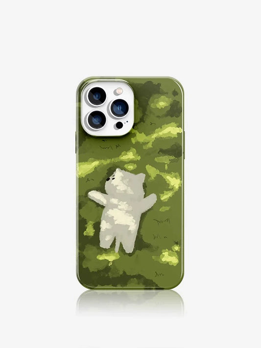 Casezly Cute Cartoon Silicone iPhone Case iPhone 15 Pro Max/13/12 Pro