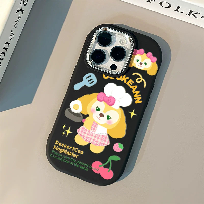 Casezly Cute Cartoon Bear iPhone Case iPhone 15/14 Pro Max/13/12/11 Pro Max