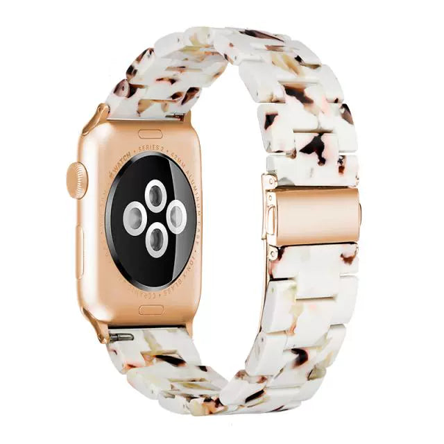 Casezly Apple Watch Resin Band for iWatch 41-49mm, Samsung