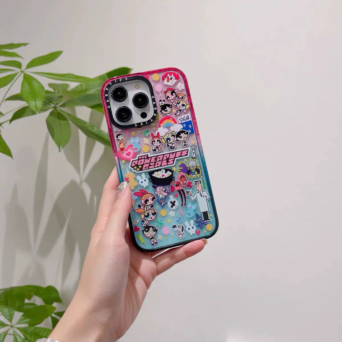 Casezly CASETiFY Flying Girl Cotton Candy 15Pro iPhone 14ProMax