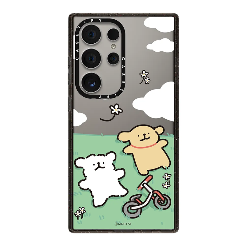 Casezly Cute Dog Line Art Samsung Galaxy S24 Ultra Case