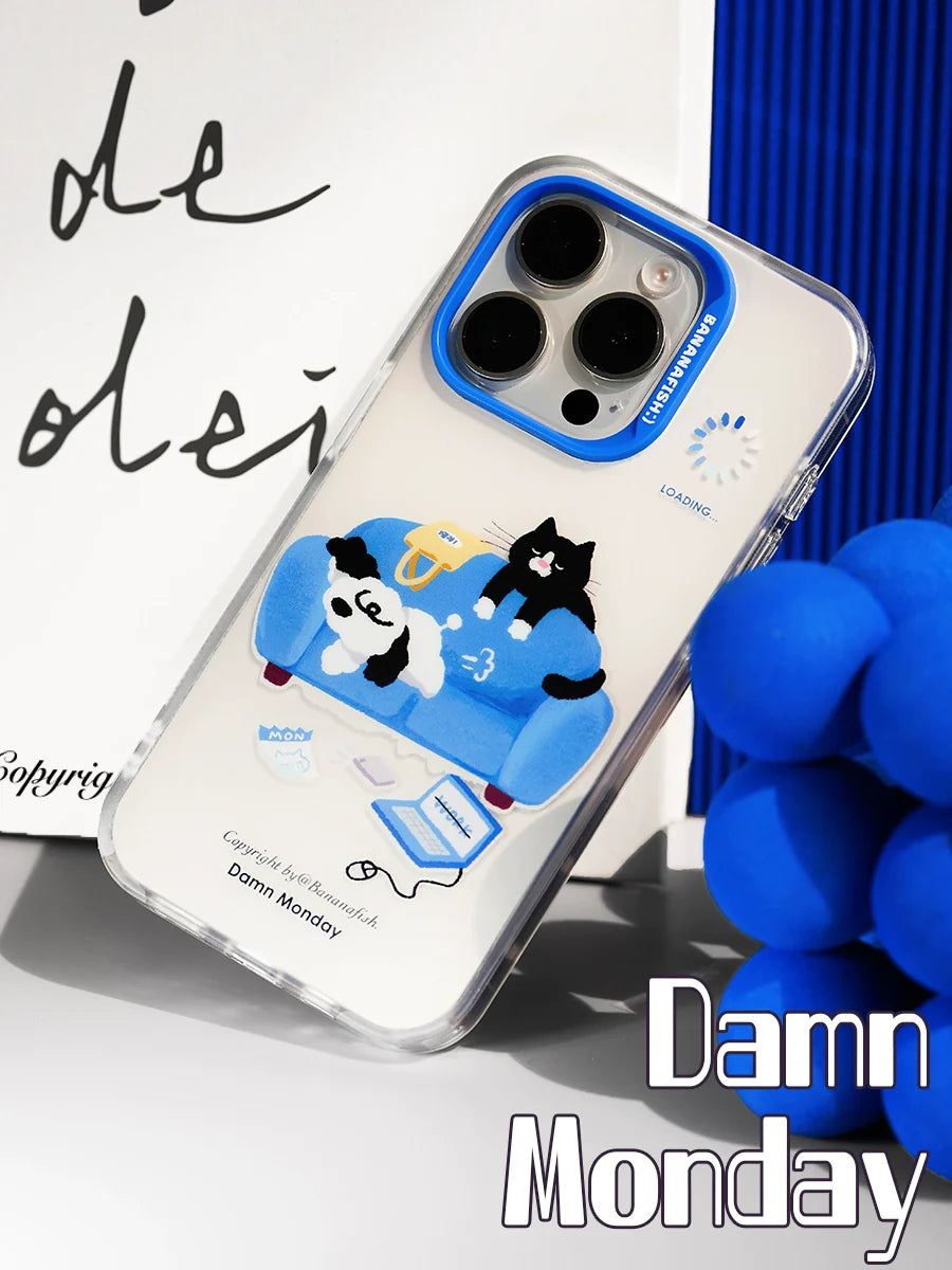 Casezly Monday Syndrome iPhone Case - IMD Matte Protection