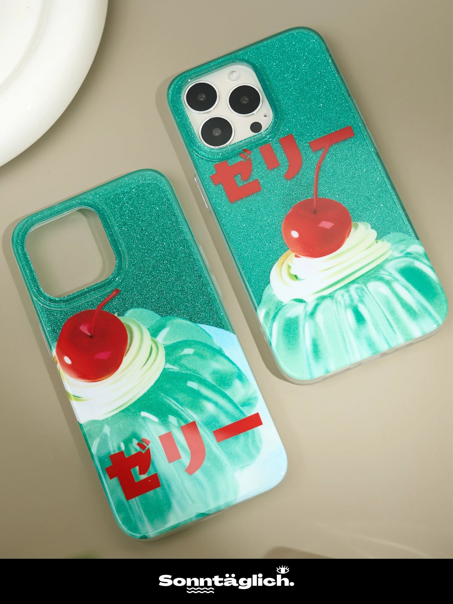 Casezly Summer Tea Art iPhone 15 Case - Artistic Jelly Full Cover