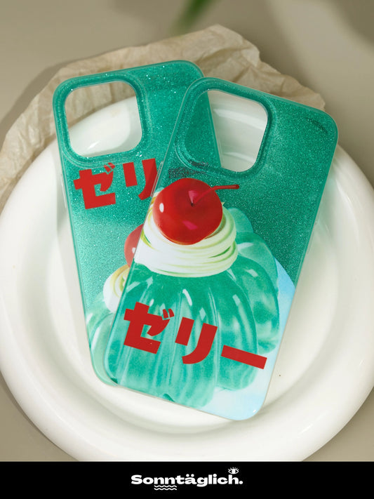 Casezly Summer Tea Art iPhone 15 Case - Artistic Jelly Full Cover