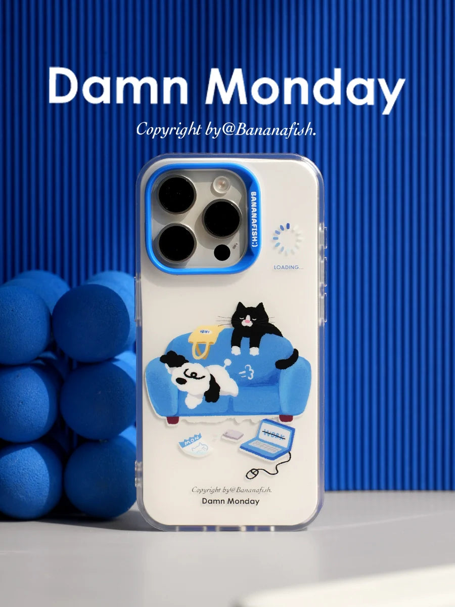 Casezly Monday Syndrome iPhone Case - IMD Matte Protection