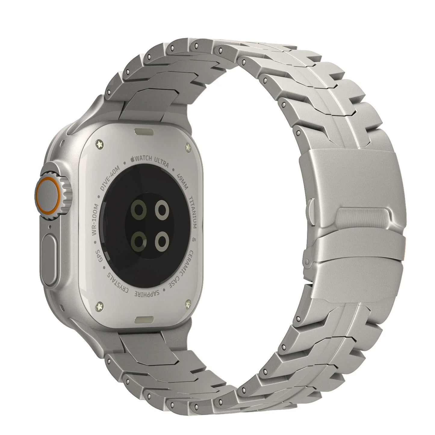 Casezly Titanium Band for Apple Watch - Iron Man Edition