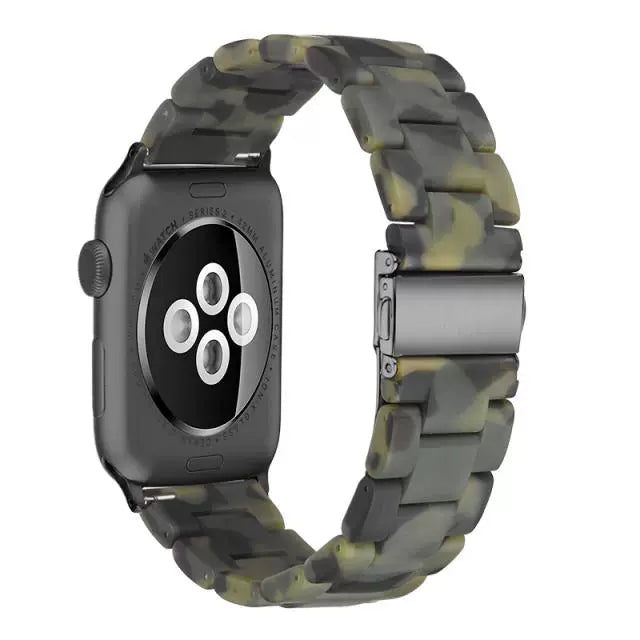 Casezly Apple Watch Resin Band for iWatch 41-49mm, Samsung