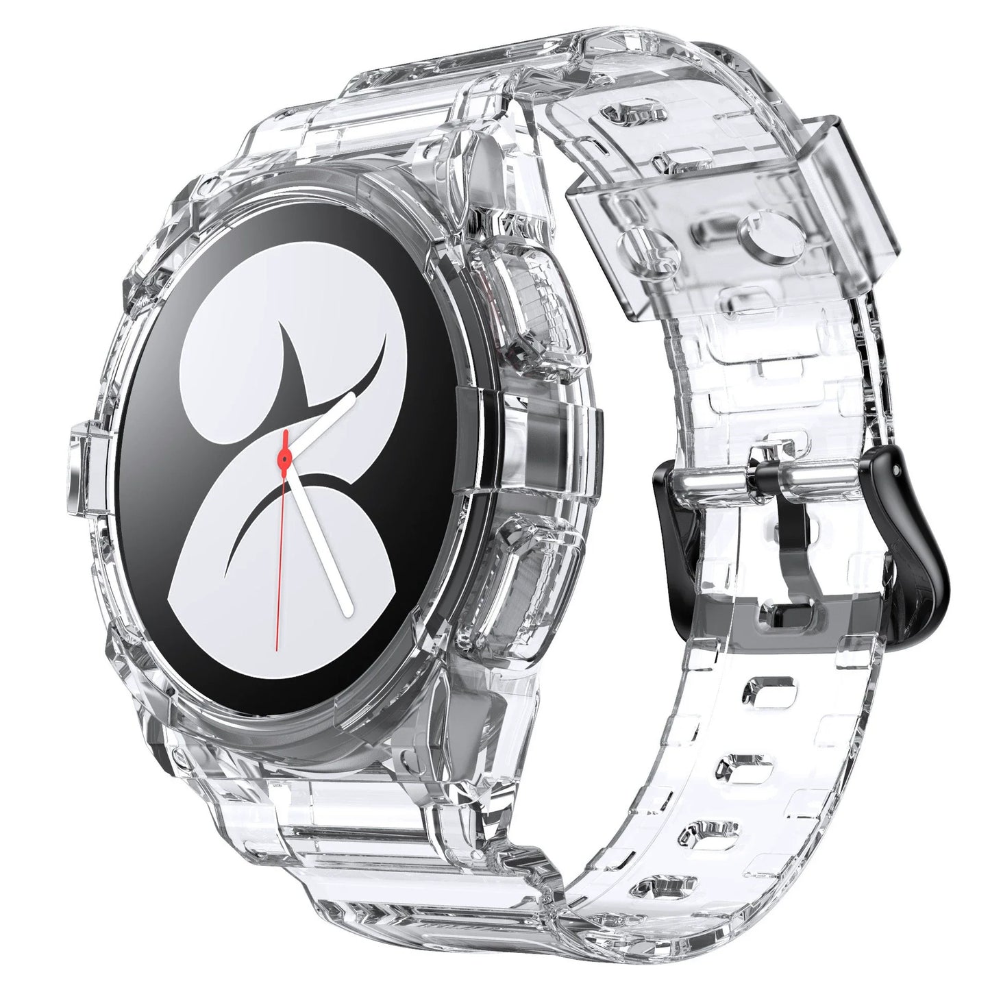 Casezly Clear Protective Soft Case Band for Samsung Galaxy Watch6/5/4