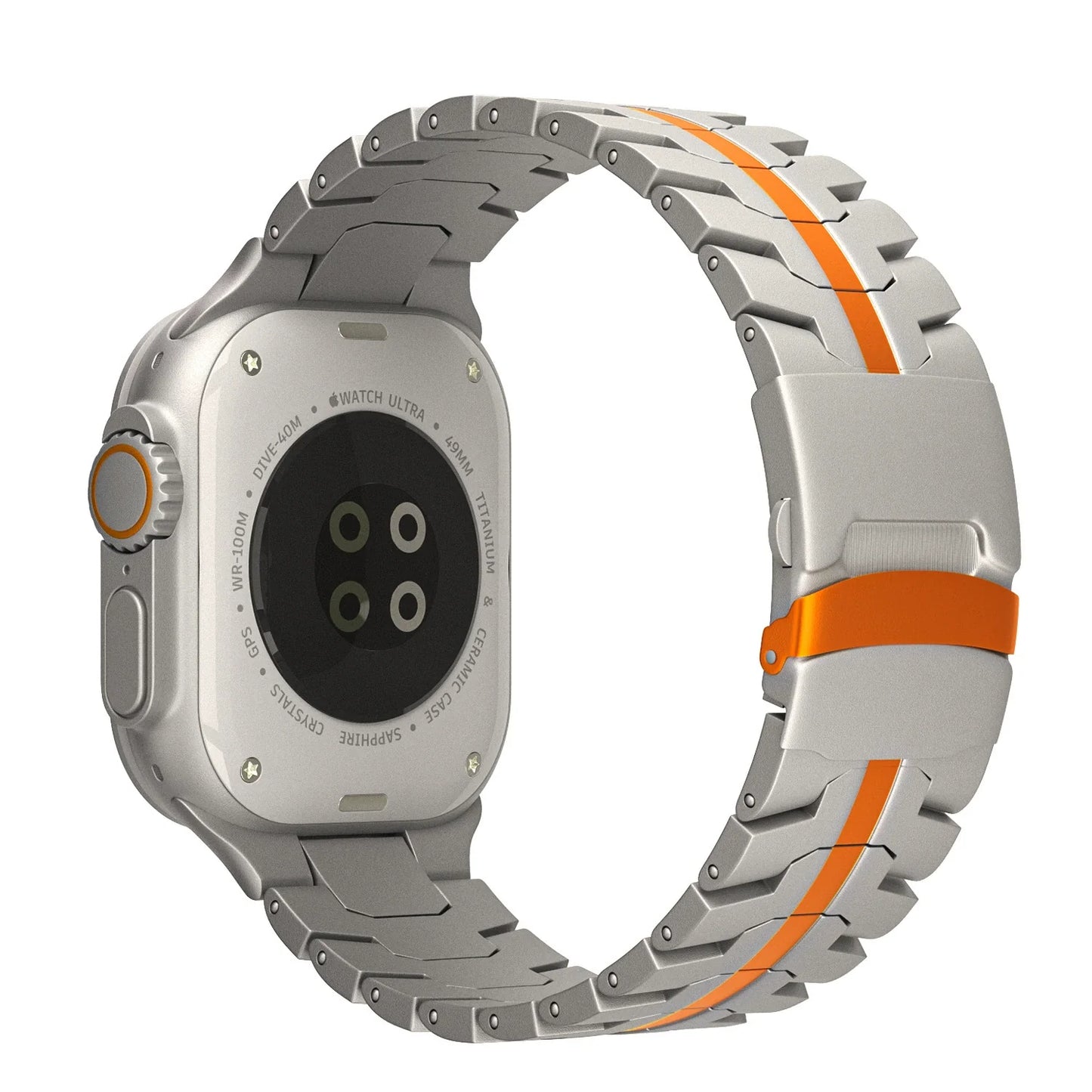 Casezly Titanium Band for Apple Watch - Iron Man Edition