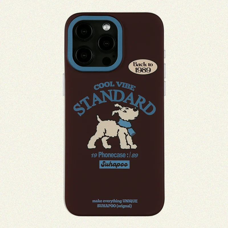 Casezly Vintage Ding Ding Dog Magnetic Case - iPhone 15 Pro Max, 14 Pro