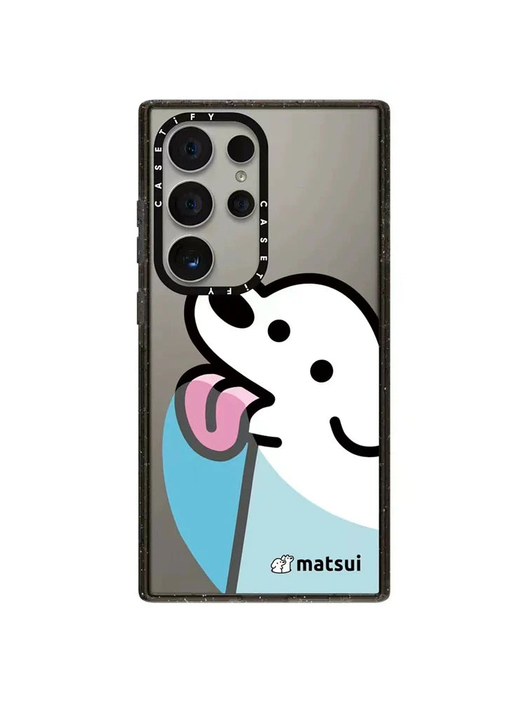 Casezly Cute Dog Line Art Samsung Galaxy S24 Ultra Case