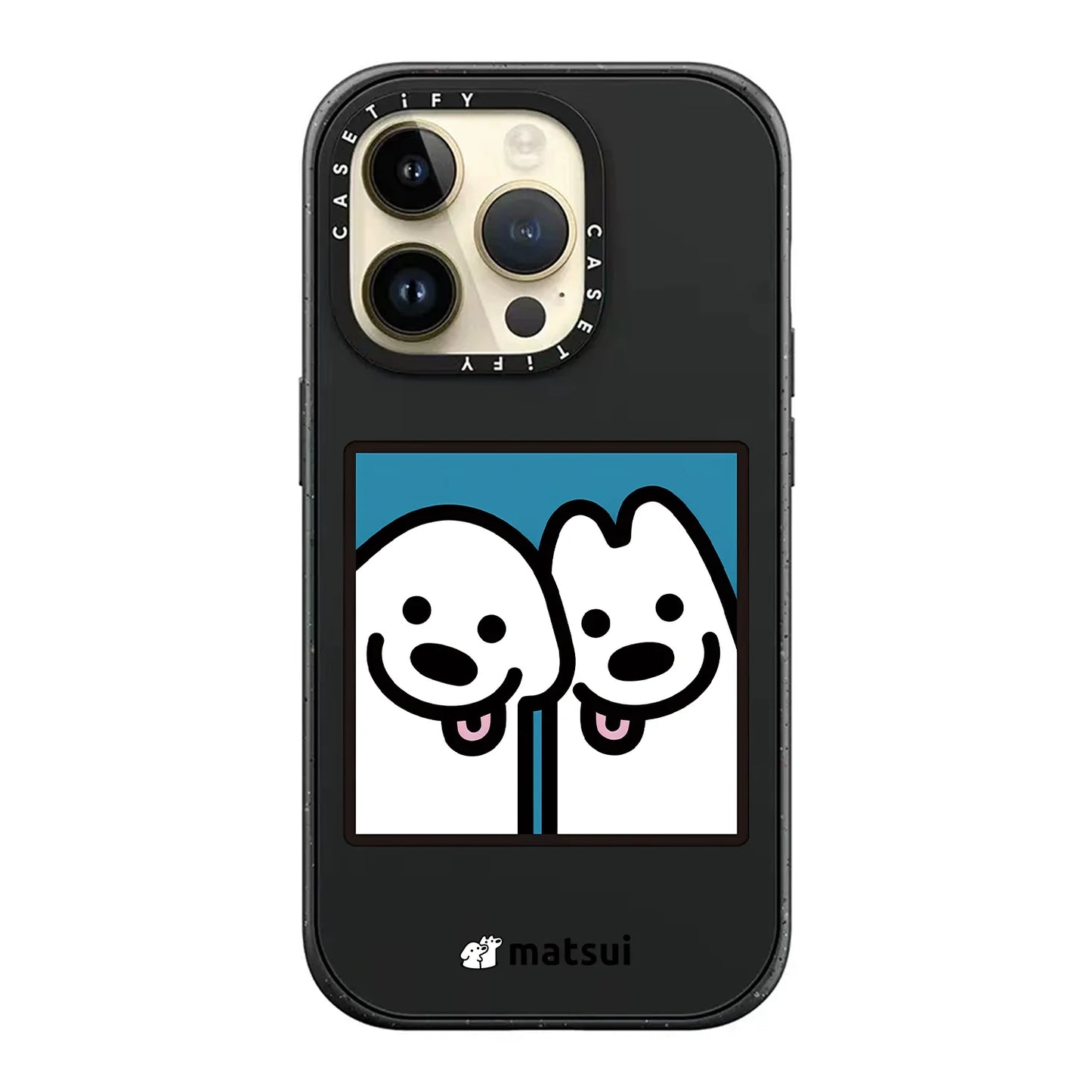 Casezly CASETi Collaboration Matsui Cute Dog iPhone 15 Pro Max