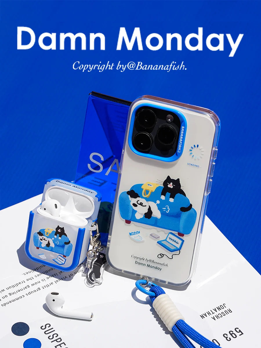 Casezly Monday Syndrome iPhone Case - IMD Matte Protection