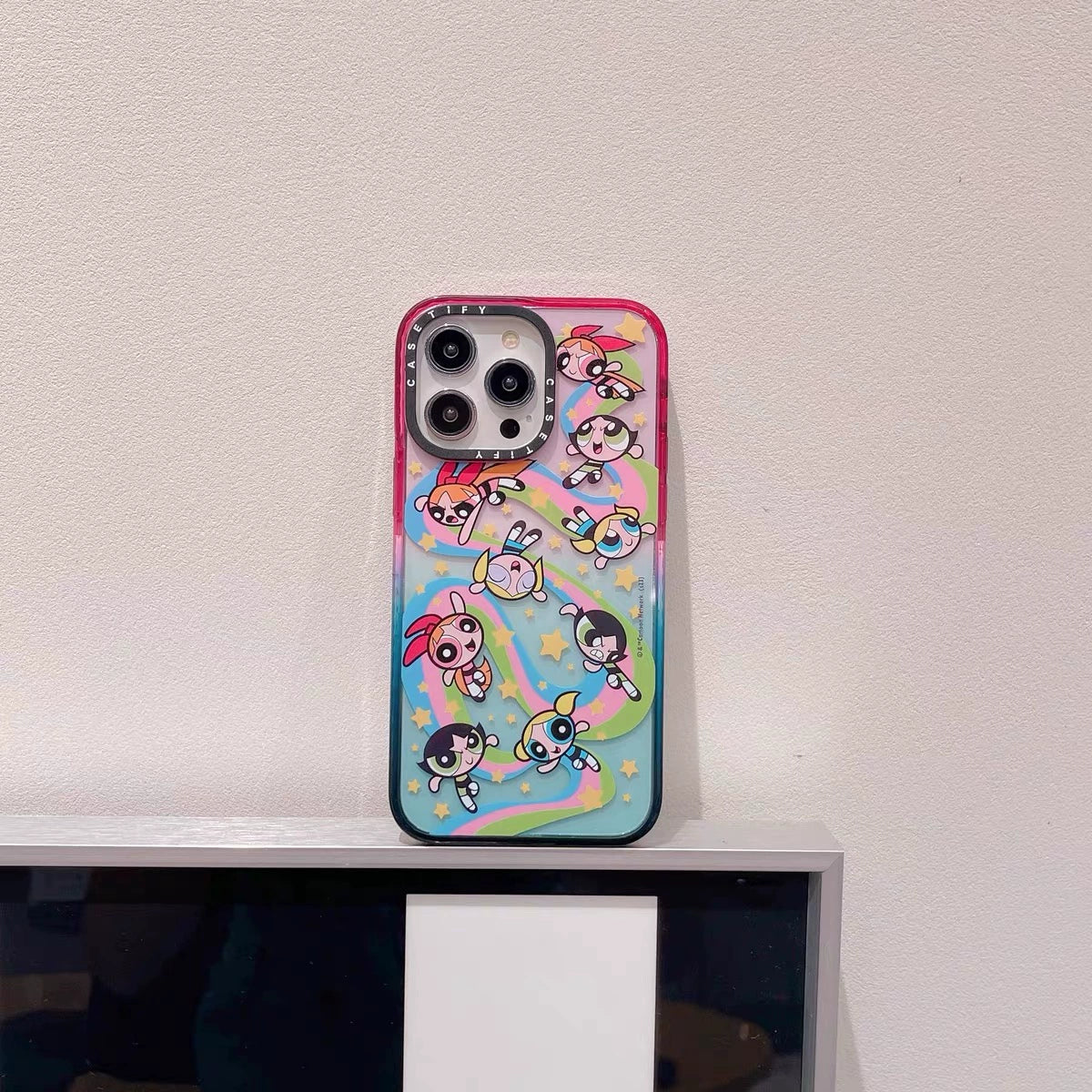 Casezly CASETiFY Flying Girl Cotton Candy 15Pro iPhone 14ProMax