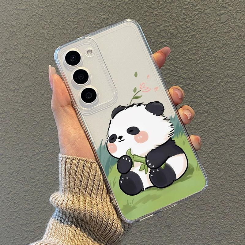 Casezly Cute Cartoon Panda Case for Samsung S23 Ultra