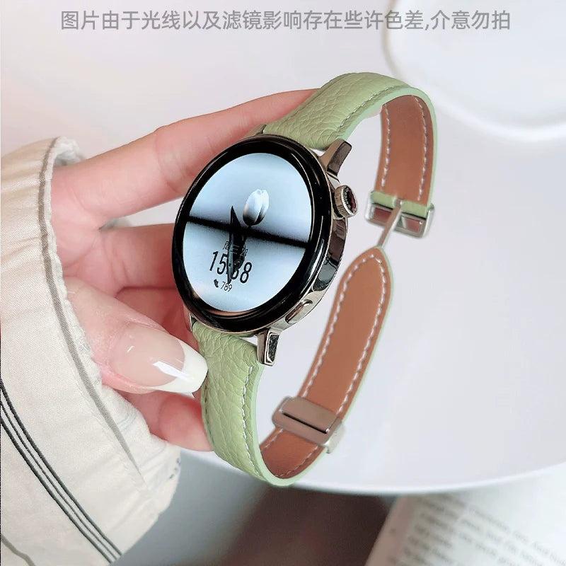 Casezly Small Waist Leather Band for Samsung Galaxy Watch7