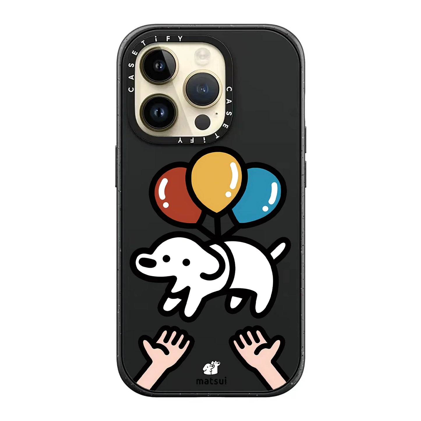 Casezly CASETi Collaboration Matsui Cute Dog iPhone 15 Pro Max