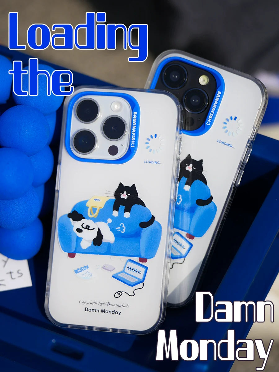 Casezly Monday Syndrome iPhone Case - IMD Matte Protection