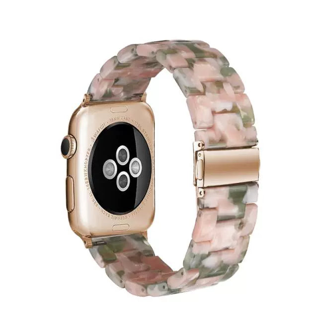 Casezly Apple Watch Resin Band for iWatch 41-49mm, Samsung