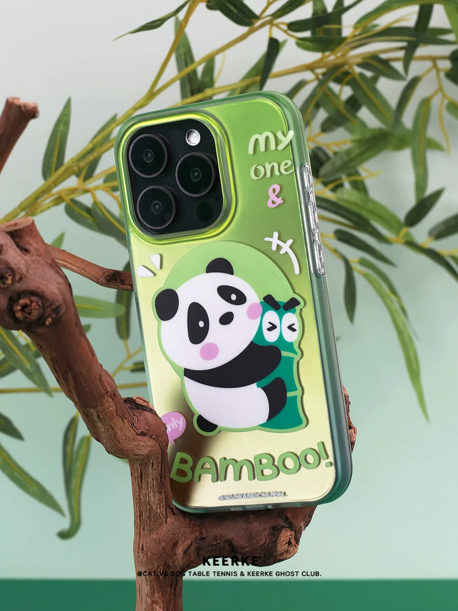 Casezly Bamboo Panda Phone Case with Magnetic Stand