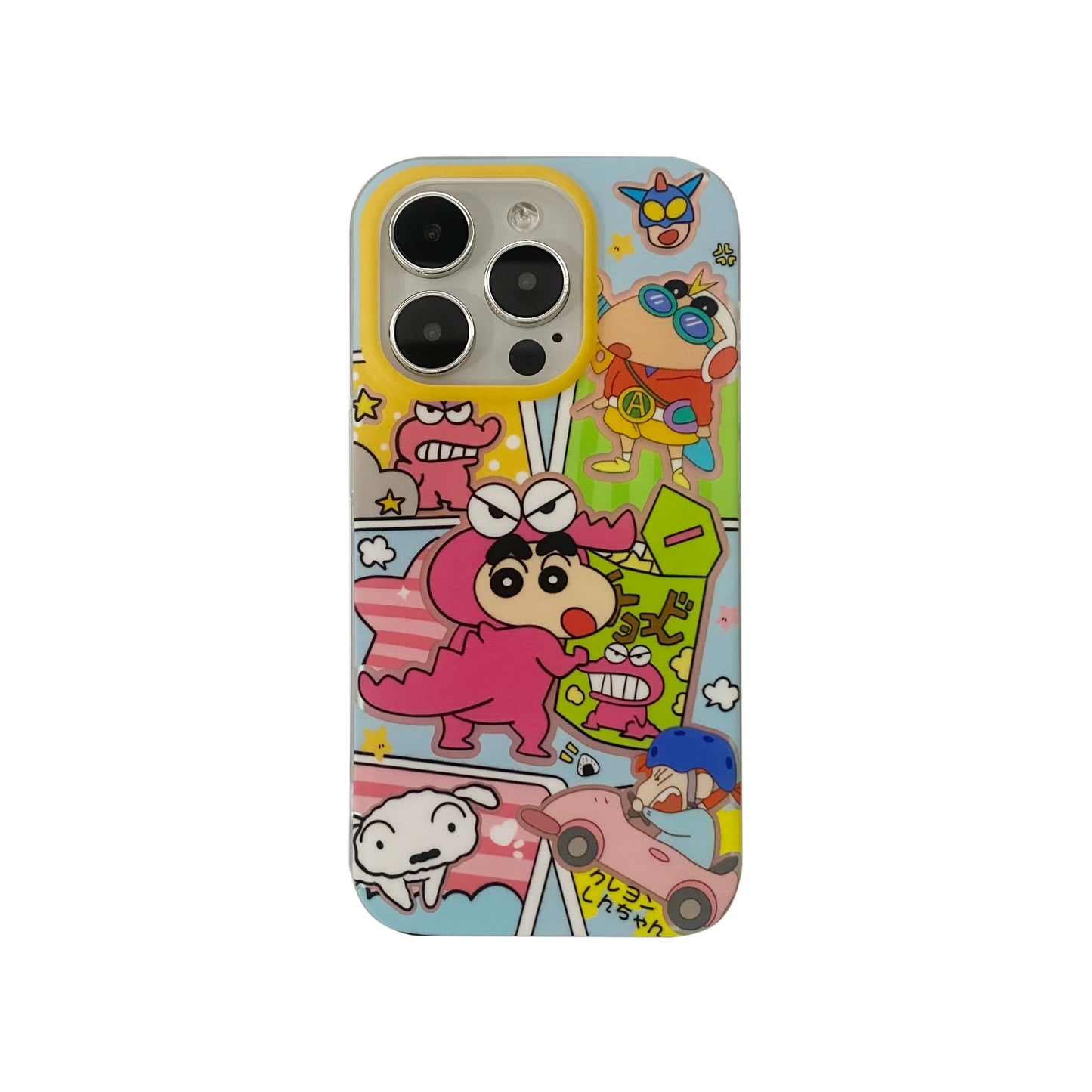 Casezly Shin-chan Cartoon Case for iPhone 15/14/13