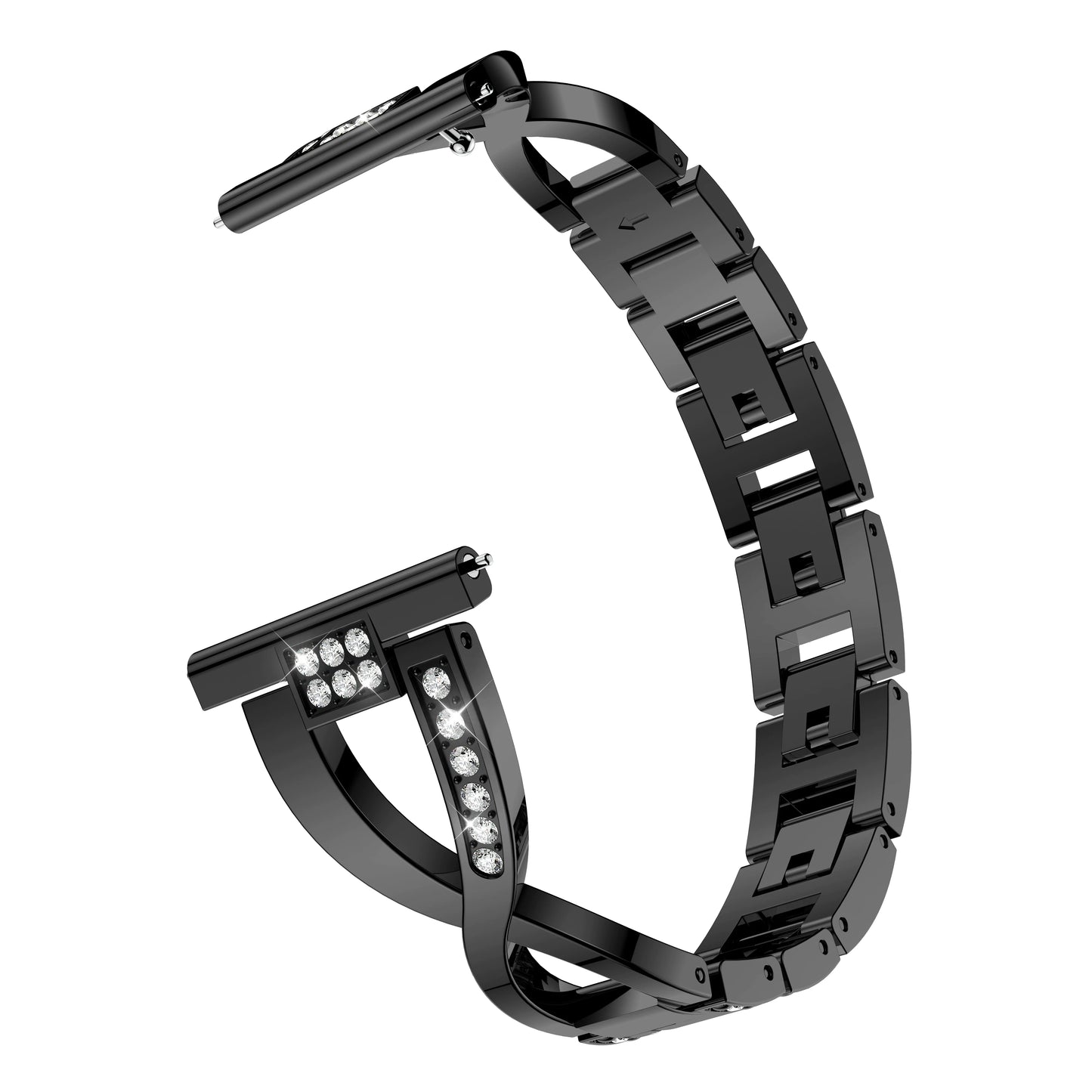 Casezly Diamond Steel Band for Samsung Galaxy Watch