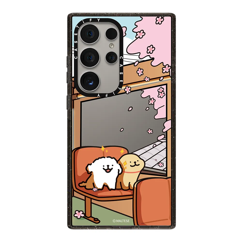 Casezly Cute Dog Line Art Samsung Galaxy S24 Ultra Case