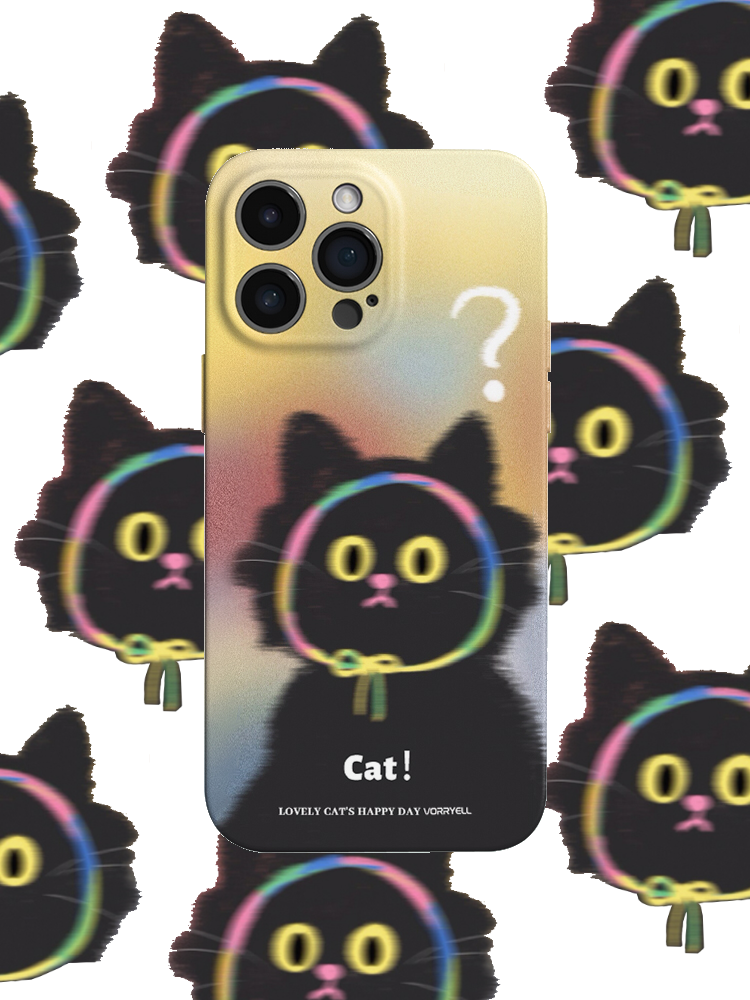 Casezly Cute Cat iPhone Case – Slim, Shockproof, Matte