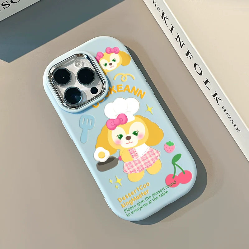 Casezly Cute Cartoon Bear iPhone Case iPhone 15/14 Pro Max/13/12/11 Pro Max