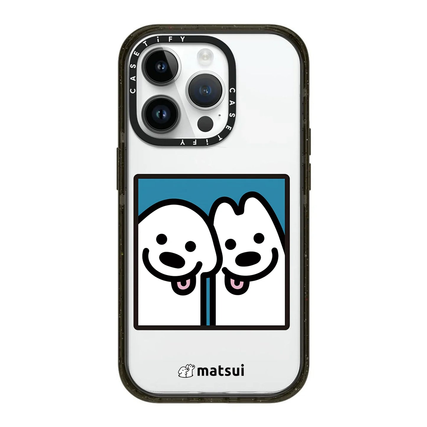 Casezly CASETi Collaboration Matsui Cute Dog iPhone 15 Pro Max