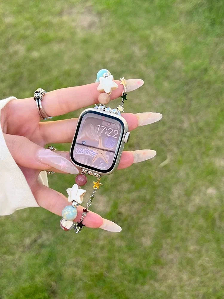 Casezly Summer Star Shell Strap for Apple Watch S9