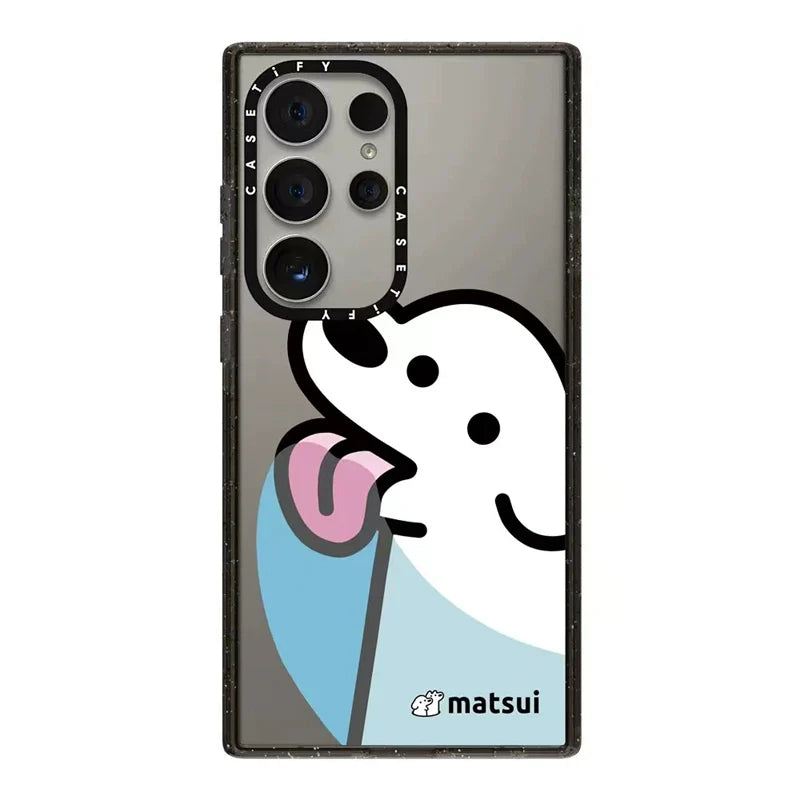 Casezly Cute Dog Line Art Samsung Galaxy S24 Ultra Case