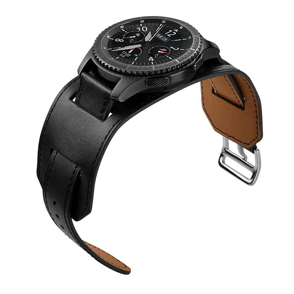 Casezly  Leather Band for Samsung Galaxy Watch 42/46mm